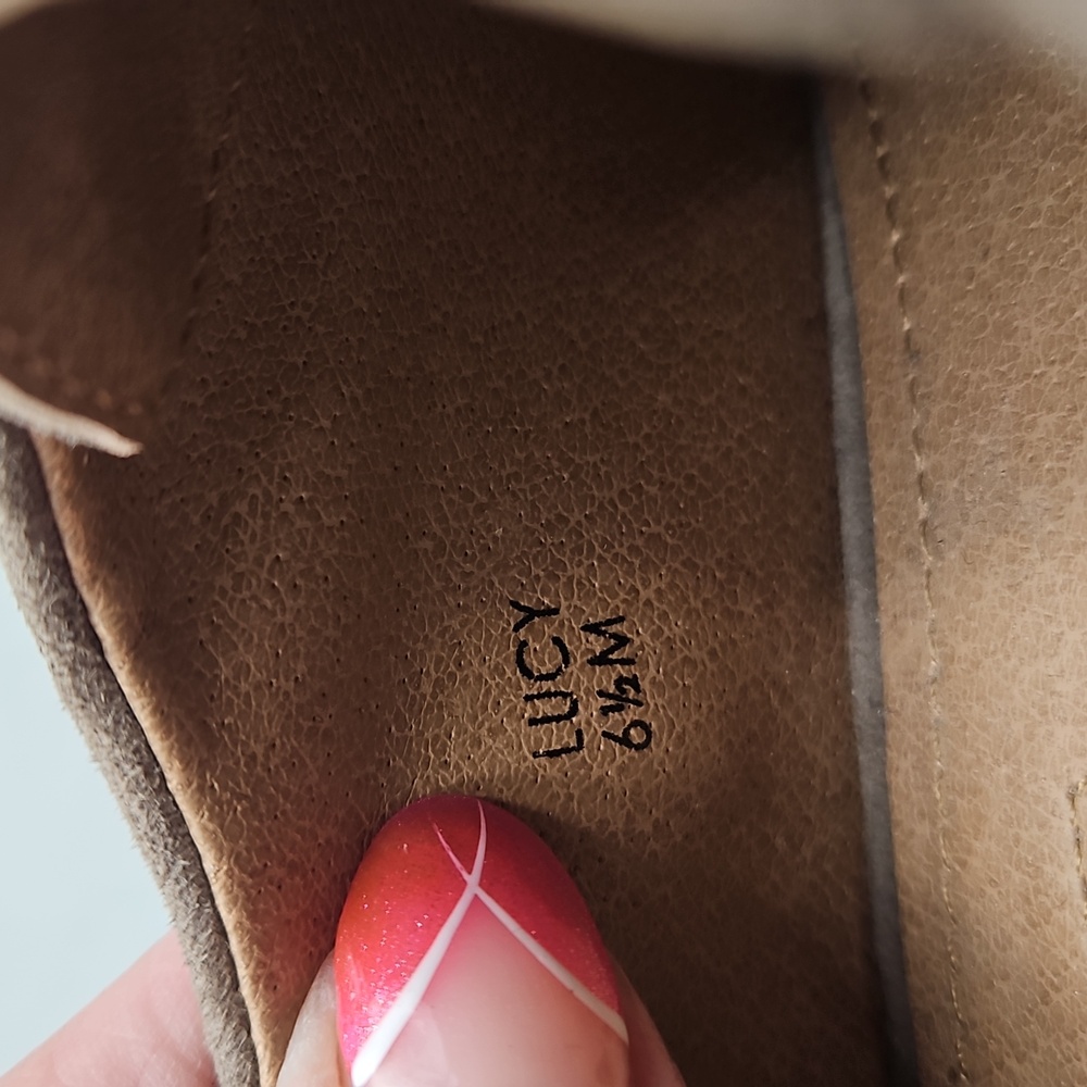 Tahari Lucy Suede Leather Oxford Flats Cap Toe Women 6.5 - Picture 8 of 14